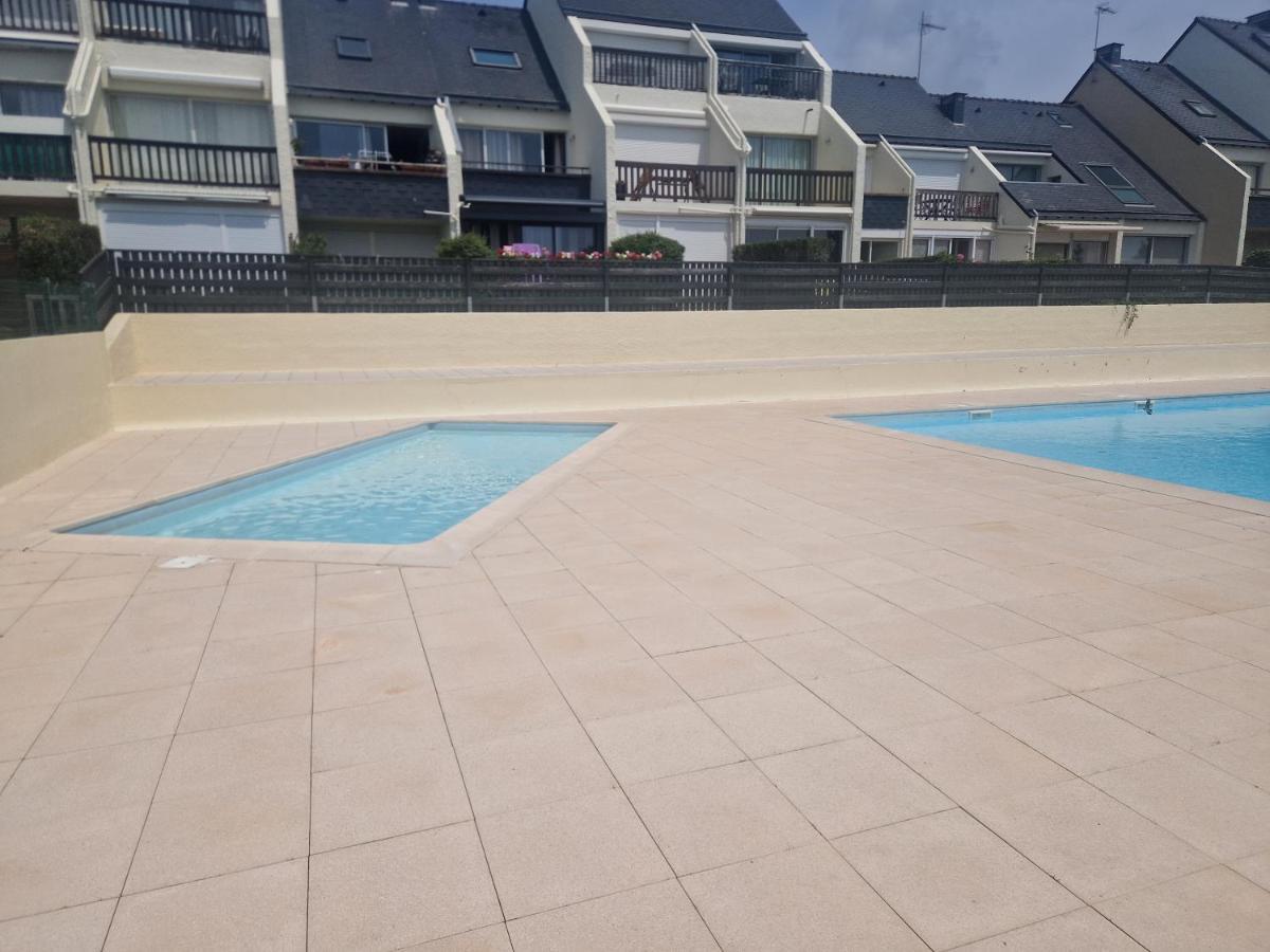 Guidel-Plages Studio Lumineux Balcon Vue Mer & Piscine Экстерьер фото